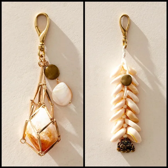 NWT *BUNDLE* Free People Ariana Ost Coastal Bikini Charms - Picture 1 of 5